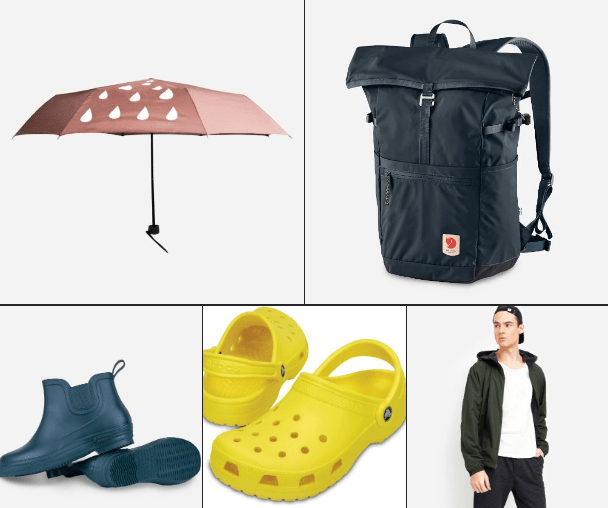 Fashionable Rain Gears at&nbsp;SM