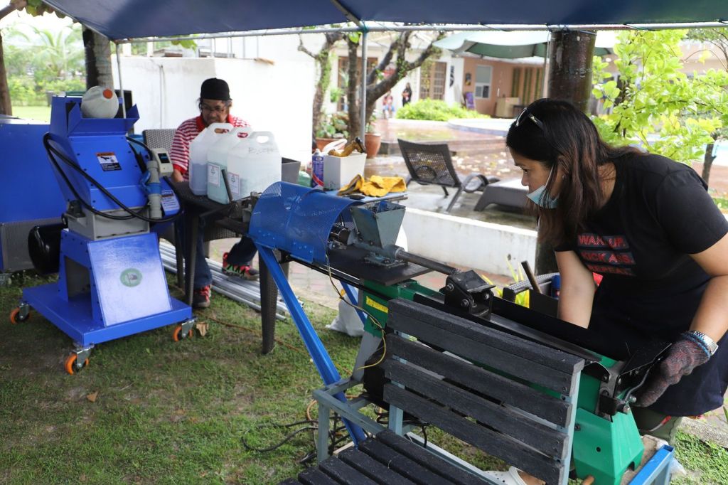 Plastic recycling machines