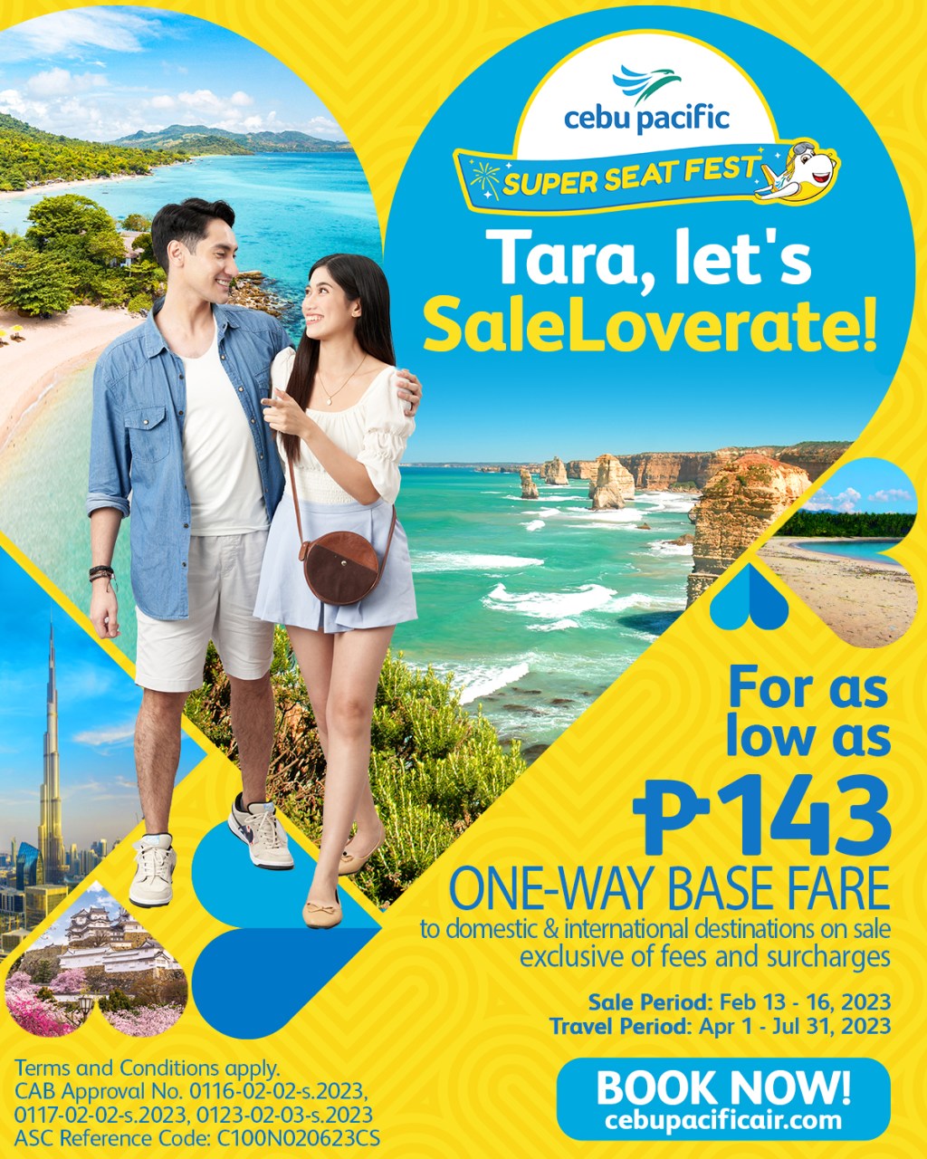 Cebu Pacific Celebrates Valentines with Super Seat&nbsp;Fest