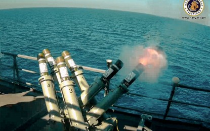 PH Navy test-fires anti-ship missile decoys off&nbsp;Zambales