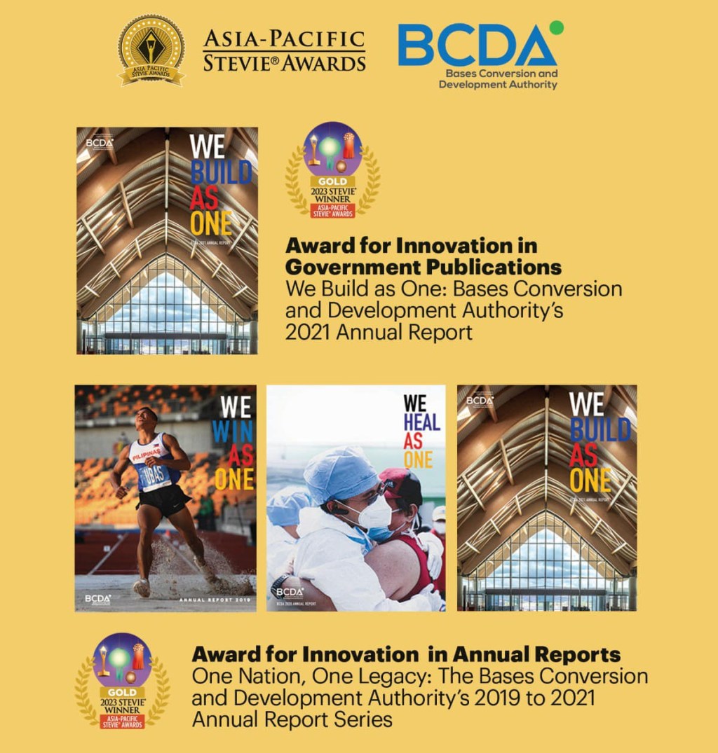 BCDA takes home two Gold Stevie Awards