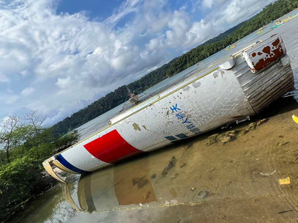Chinese rocket debris nakuha sa&nbsp;Bataan