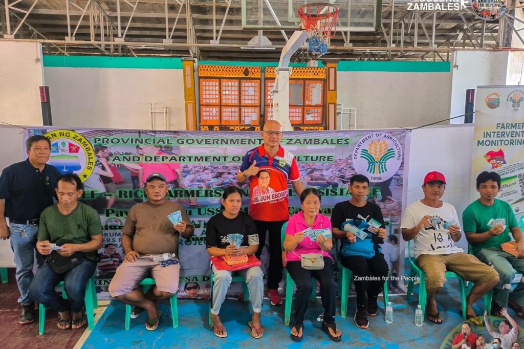 485 magsasaka sa Zambales tumanggap ng ayuda mula sa&nbsp;DA