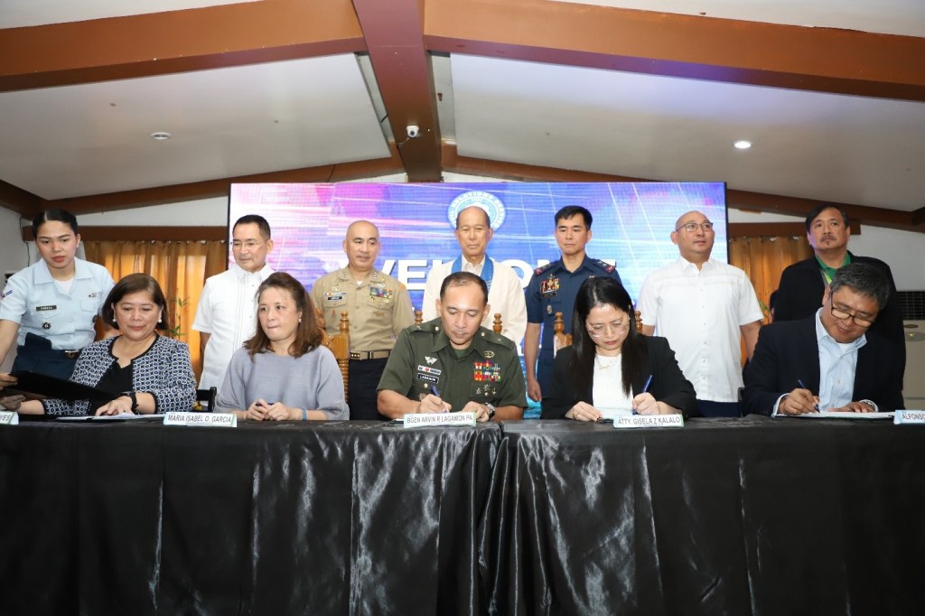 MOA Signing for Bantayog ng&nbsp;Kabayanihan