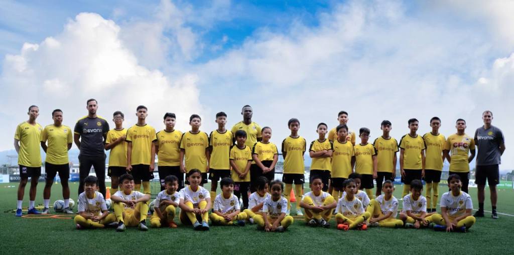 Borussia Dortmund Conducts Football Camp in Cebu