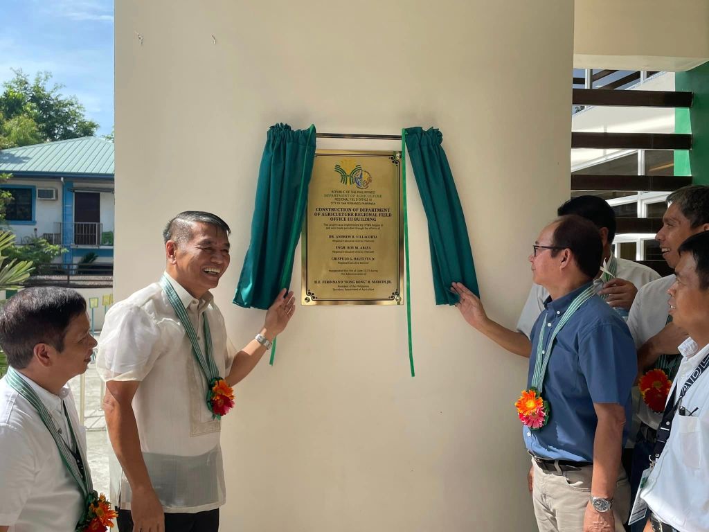 Bagong gusali ng DA Gitnang Luzon,&nbsp;pinasinayaan