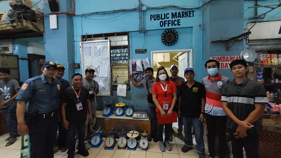 20 depektibong timbangan huli sa ikot palengke ng&nbsp;DTI