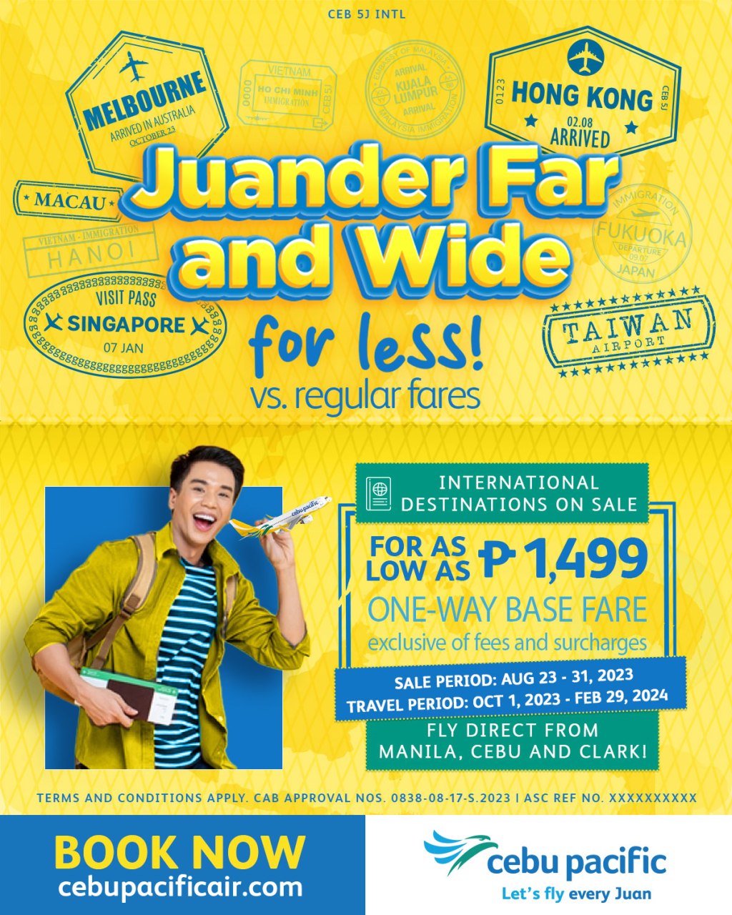 Travel Far and Wide with Cebu Pacific’s International Flight&nbsp;Deals