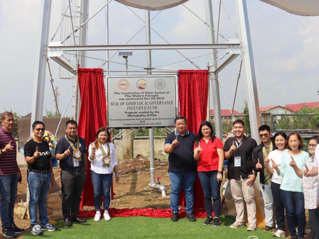 DILG inaugurates new water system in&nbsp;Pilar