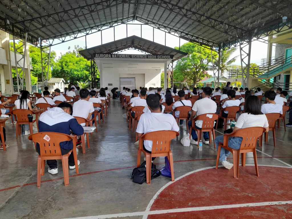 393 PMA aspirants take entrance exam in Baler