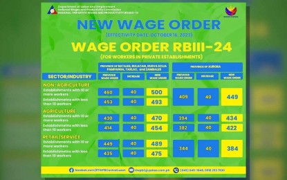 Employers in C. Luzon warned vs. non-compliance with new wage&nbsp;order