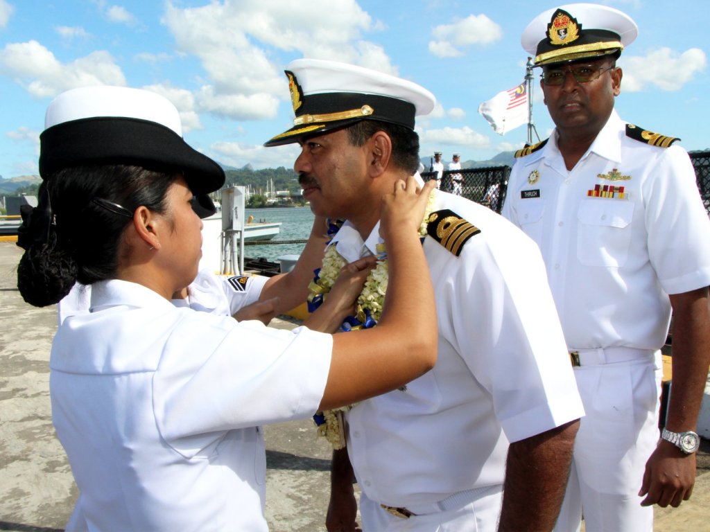 PN welcomes visiting Malaysian Navy contingent in&nbsp;Subic