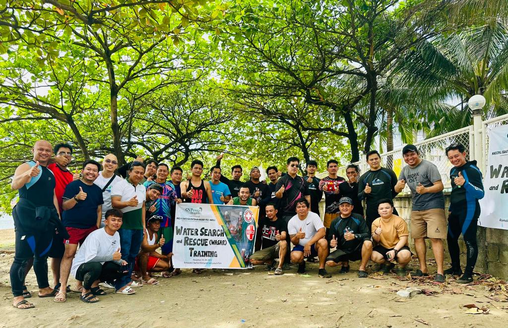 GNPD supports disaster resiliency of Mariveles through WASAR&nbsp;training