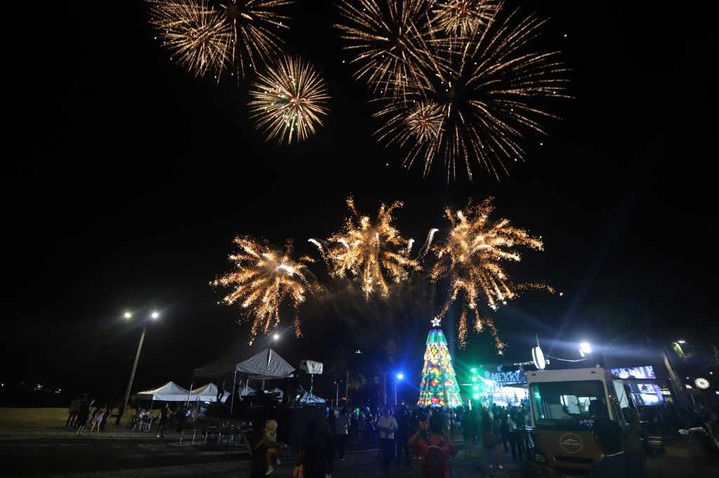 Christmas tree lighting in Subic Bay&nbsp;Freeport