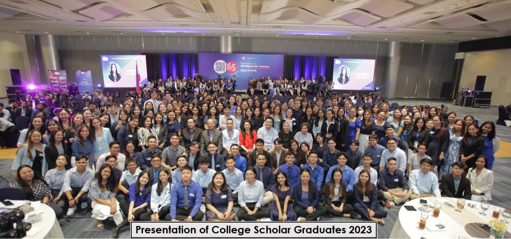 7 REMARKABLE OLONGAPEÑOS AMONG 397 COLLEGE SCHOLAR-GRADUATES OF SM FOUNDATION