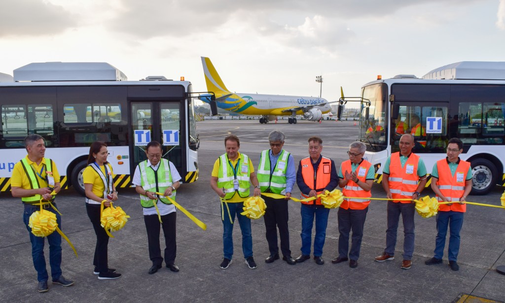 Cebu Pacific Rolls Out Electric Shuttle Buses for&nbsp;Passengers