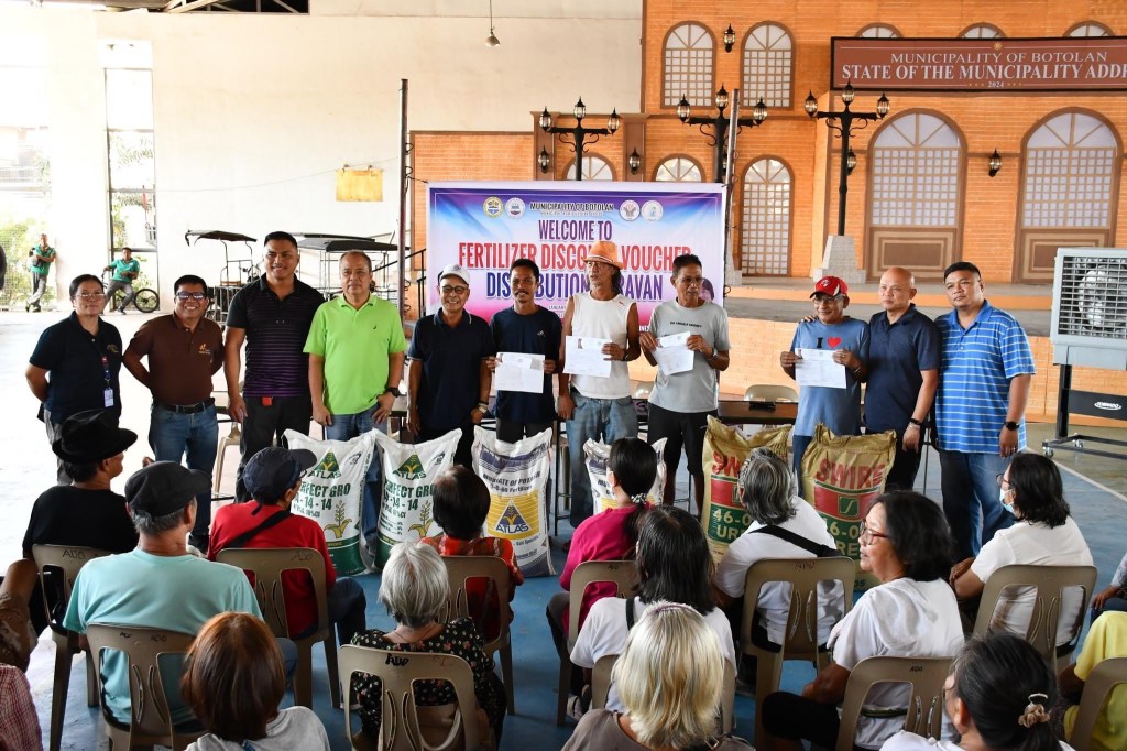 DA patuloy ang pagbibigay ng tulong sa mga magsasaka sa Botolan
