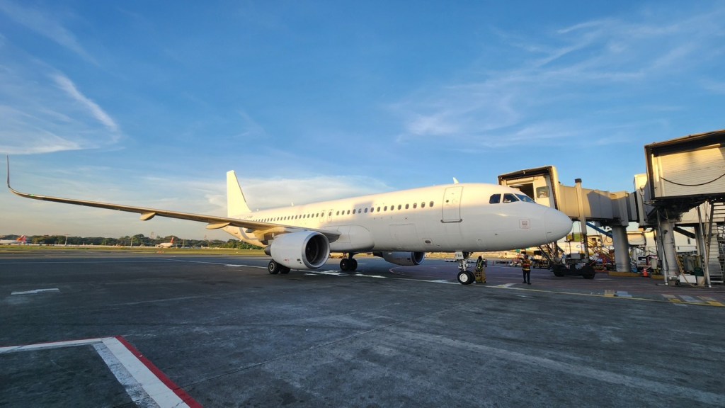 Cebu Pacific receives its first of the two A320ceo aircraft under damp lease agreement with Bulgaria&nbsp;Air