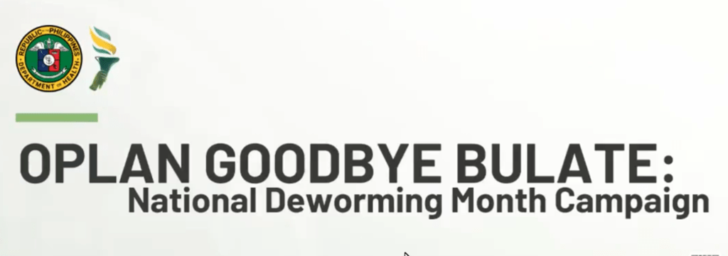 DOH assures parents: Deworming tablets are safe for&nbsp;children