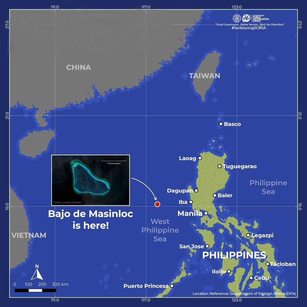 Año: China’s repeated claims over Bajo de Masinloc&nbsp;unfounded