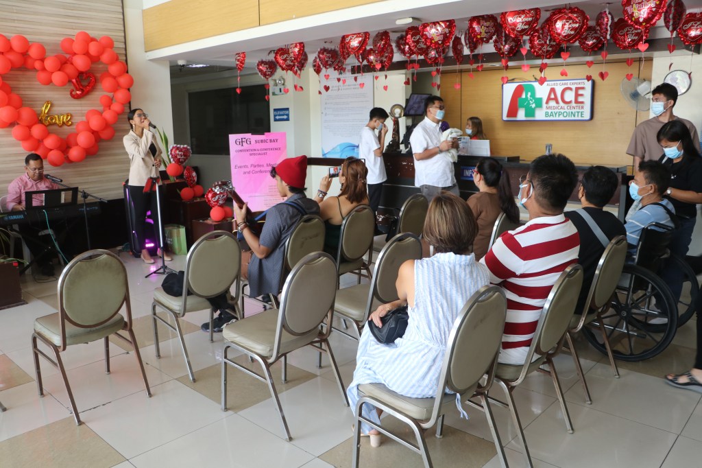 Valentine’s Day serenade