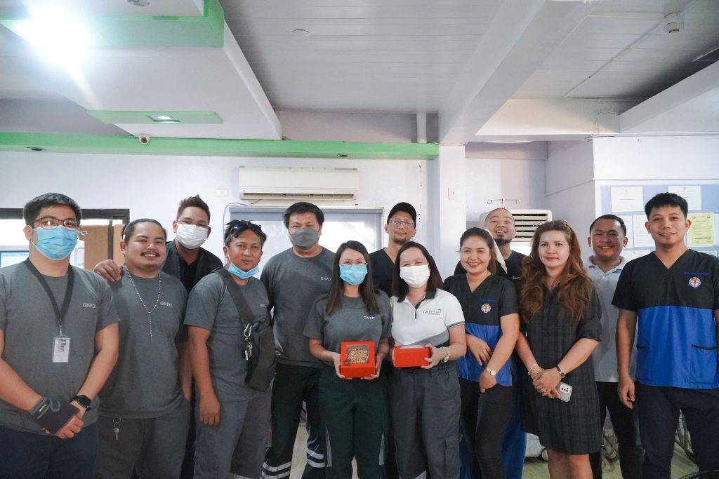 GNPD volunteers spark love by donating blood to dialysis patients in&nbsp;Bataan