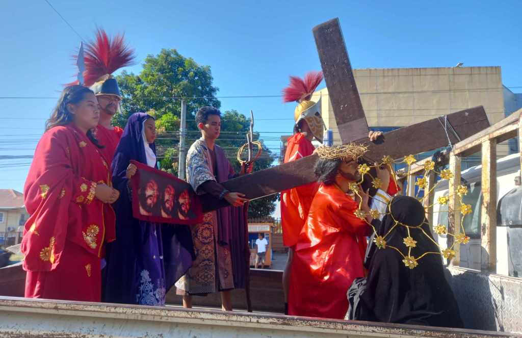 Street passion play