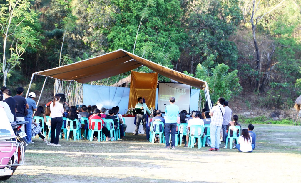 Easter sunrise celebration