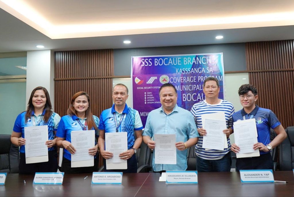SSS, Bocaue LGU ink partnership for the social security coverage of JO&nbsp;workers