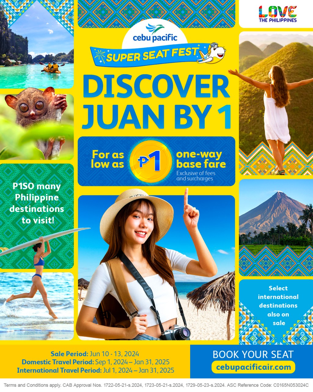 Discover the Philippines with Cebu Pacific’s Piso&nbsp;Sale