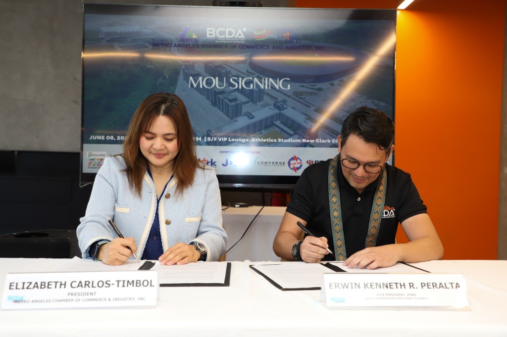BCDA signs MOUs with Metro Clark biz groups for investment studies, promotions of New Clark&nbsp;City
