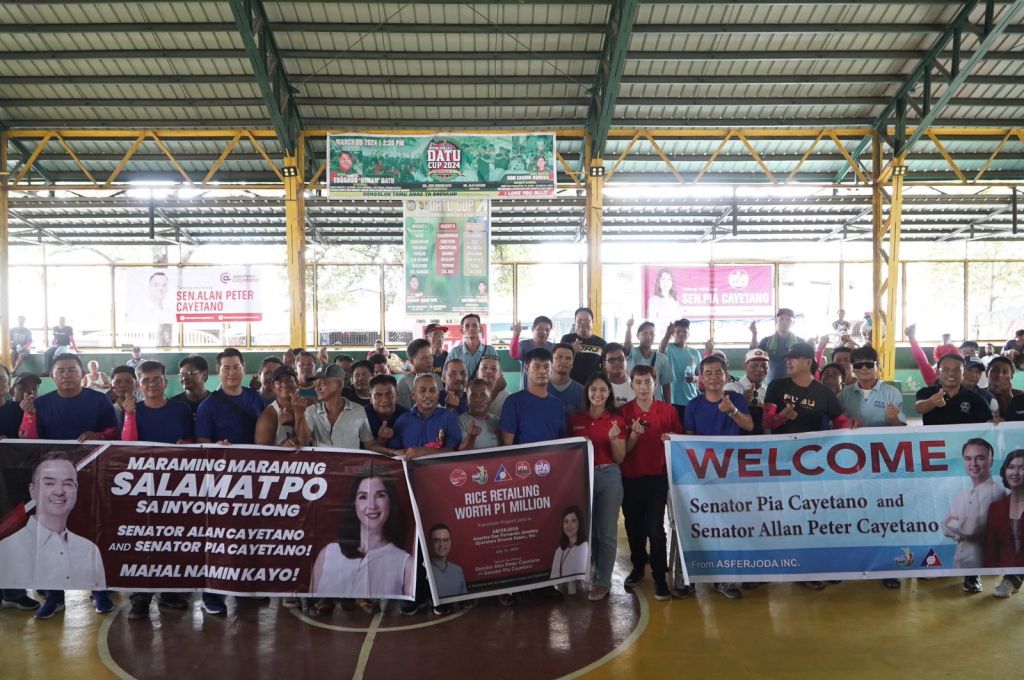 Jeepney drivers sa Pampanga nagpasalamat sa dagdag-kabuhayan mula sa mga&nbsp;Cayetano