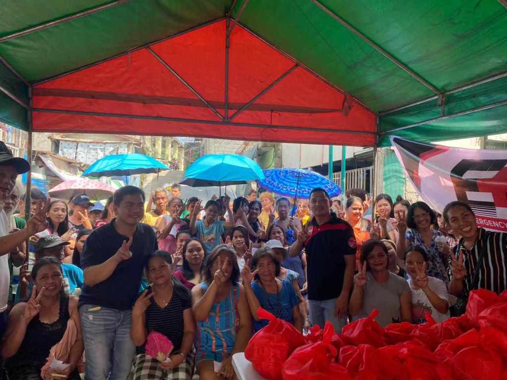 Relief operations ng mga Cayetano para sa mga biktima ng super typhoon&nbsp;Carina