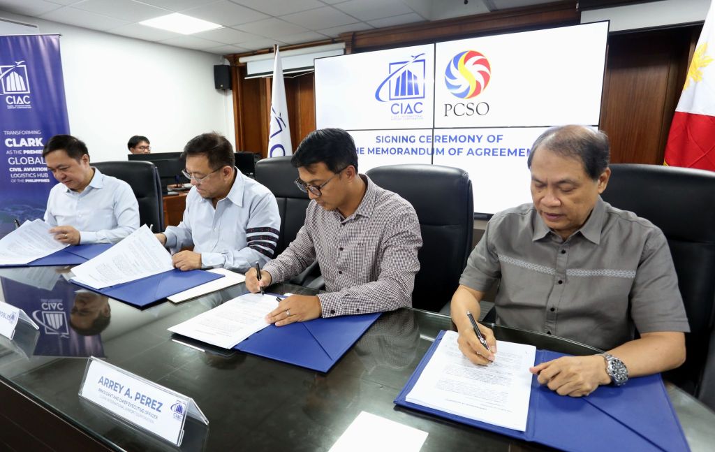 CIAC, PCSO sign deal for charity draw&nbsp;facility