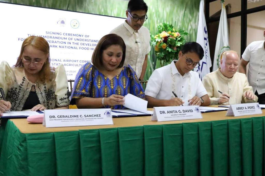 CIAC, agri state university sign deal on Clark food&nbsp;hub