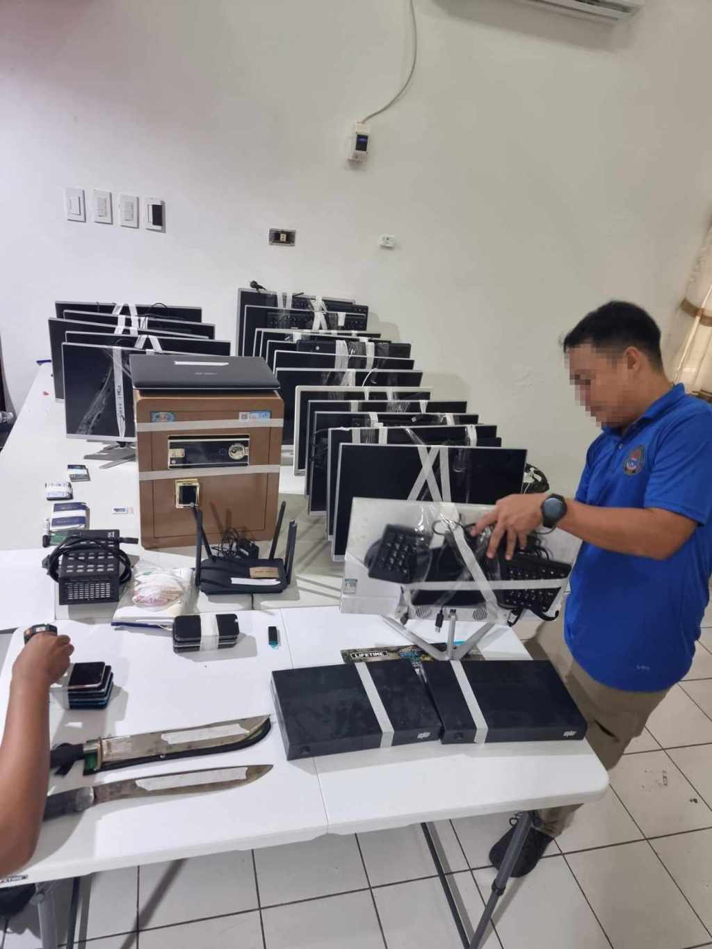 Iligal na POGO sinalakay sa Subic Bay&nbsp;Freeport