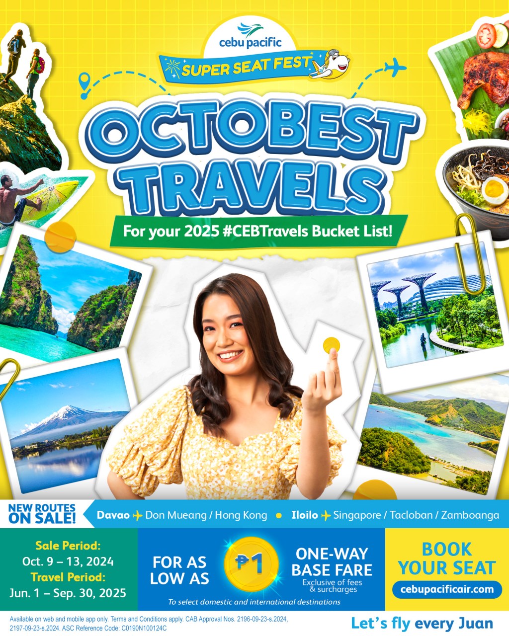 Cebu Pacific Stirs Excitement for 2025 with Piso&nbsp;Sale
