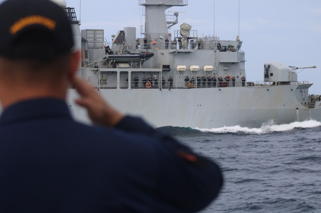 Philippine-French Passing Exercise