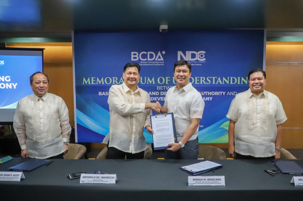 BCDA, NDC sign partnership for New Clark City dev’t 