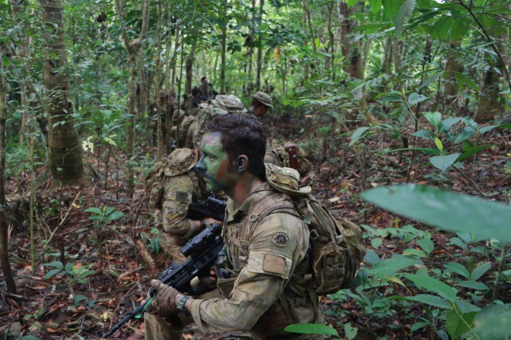 Philippine-Australian Army troops hold jungle survival, combat tracking&nbsp;drills