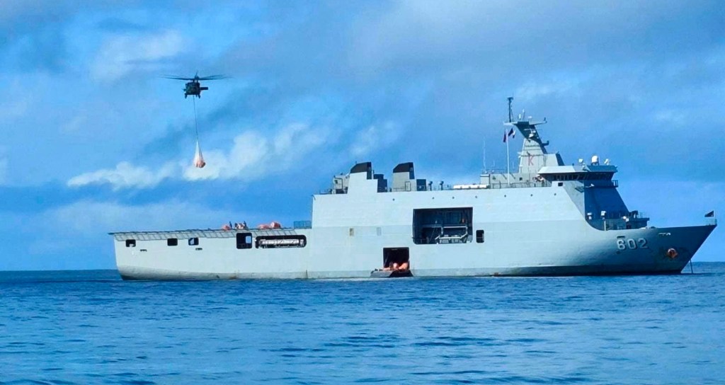 Nolcom performs first-ever cargo sling operation to aid typhoon&nbsp;victims