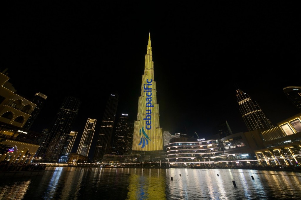 Cebu Pacific Lights Up Burj Khalifa with Philippine&nbsp;Wonders