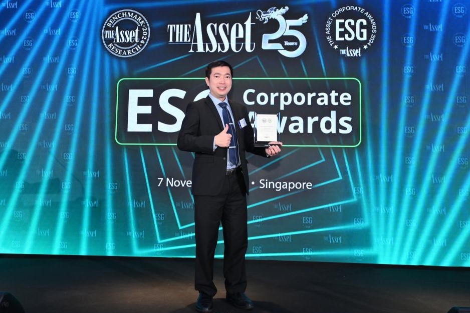 Chinabank wins ESG award from The&nbsp;Asset