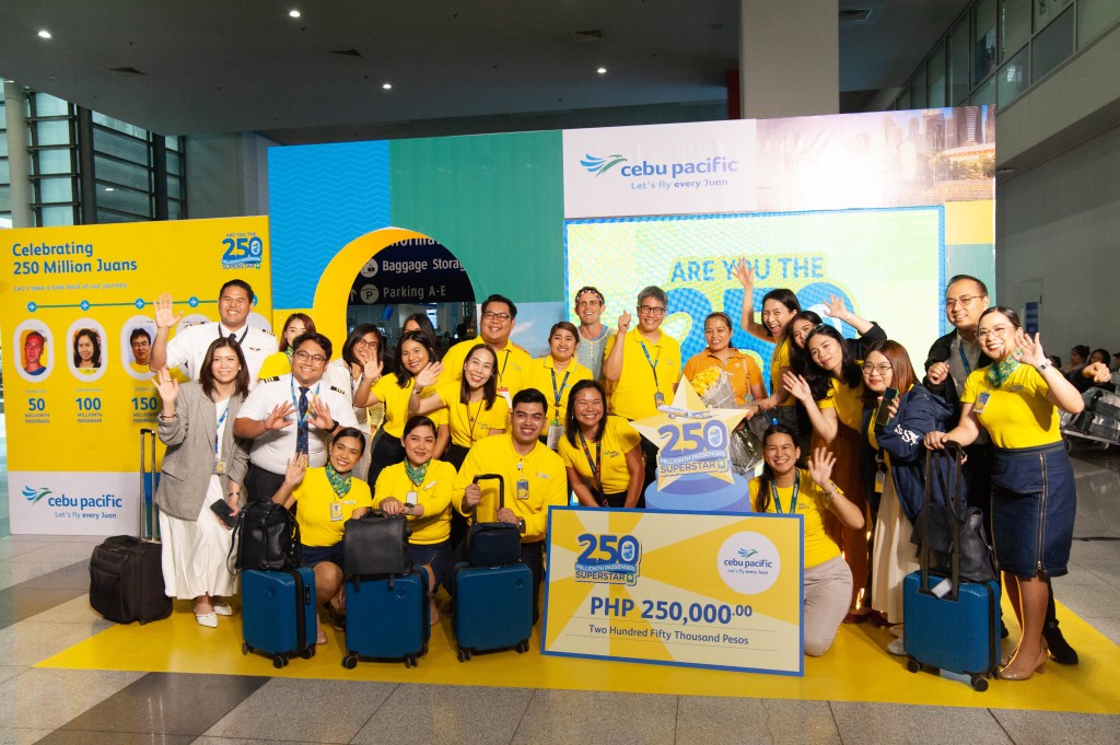 Cebu Pacific Celebrates 250 Millionth&nbsp;Passenger
