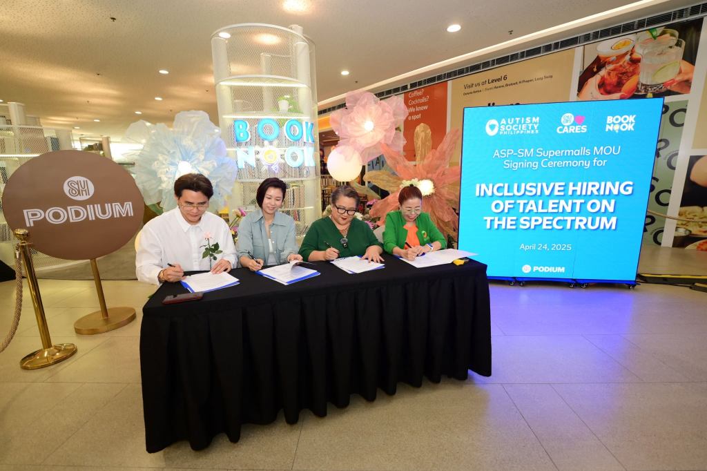 SM SUPERMALLS AND ASP INK PARTNERSHIP FOR AUTISM-INCLUSIVE EMPLOYMENT