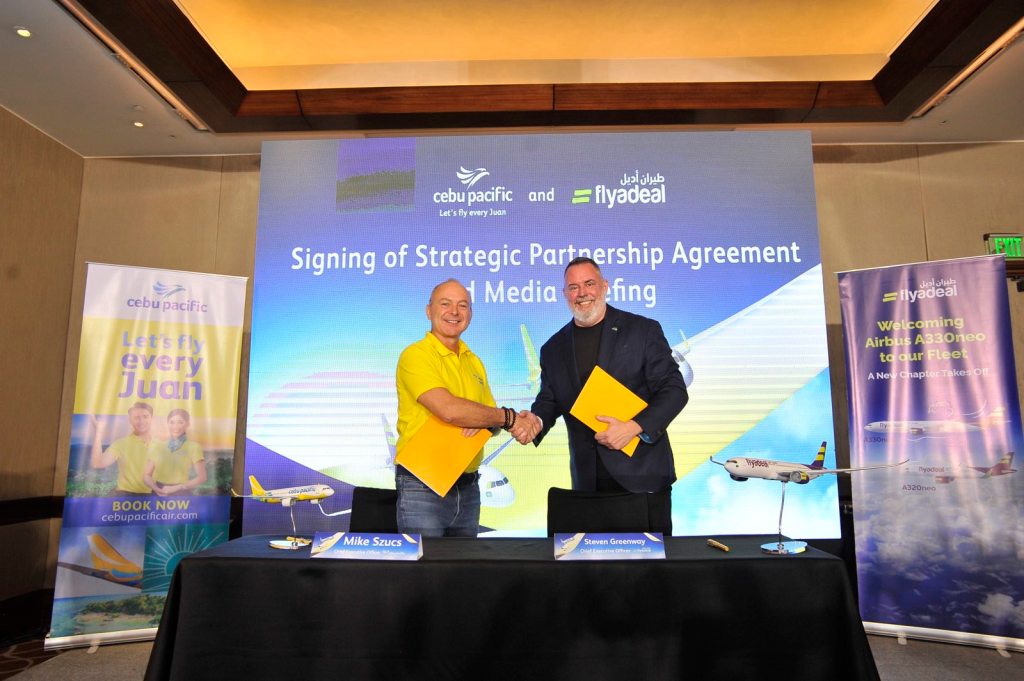 Cebu Pacific, Flyadeal Forge Strategic Partnership for Wet Lease, Commercial&nbsp;Cooperation