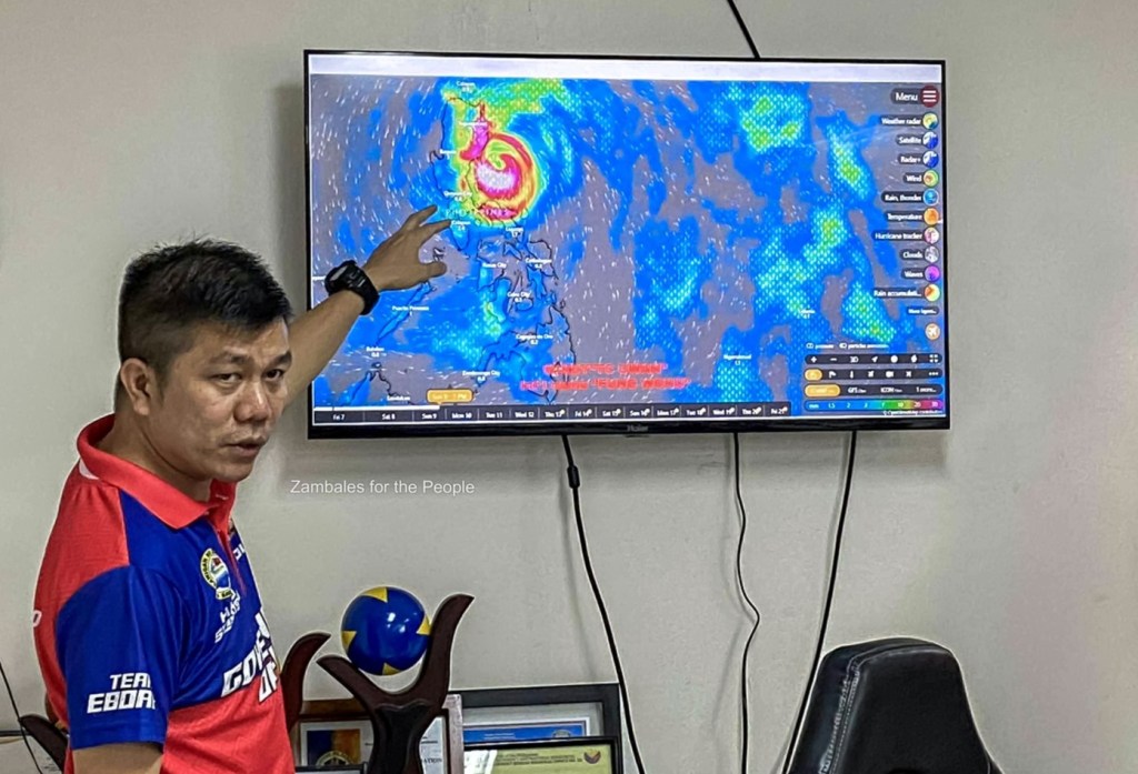 Zambales naghahanda na sa pagdating ni&nbsp;Uwan