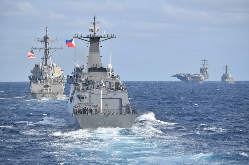 Japan, the Philippines, and the United States conduct a large-scale&nbsp;MCA
