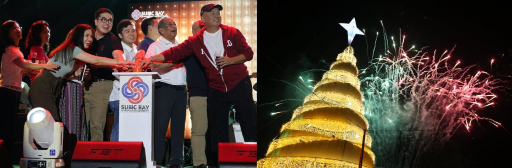 Diwa ng Kapaskuhan sa Freeport, Pinasigla ng SBMA sa Taunang Christmas Lighting 