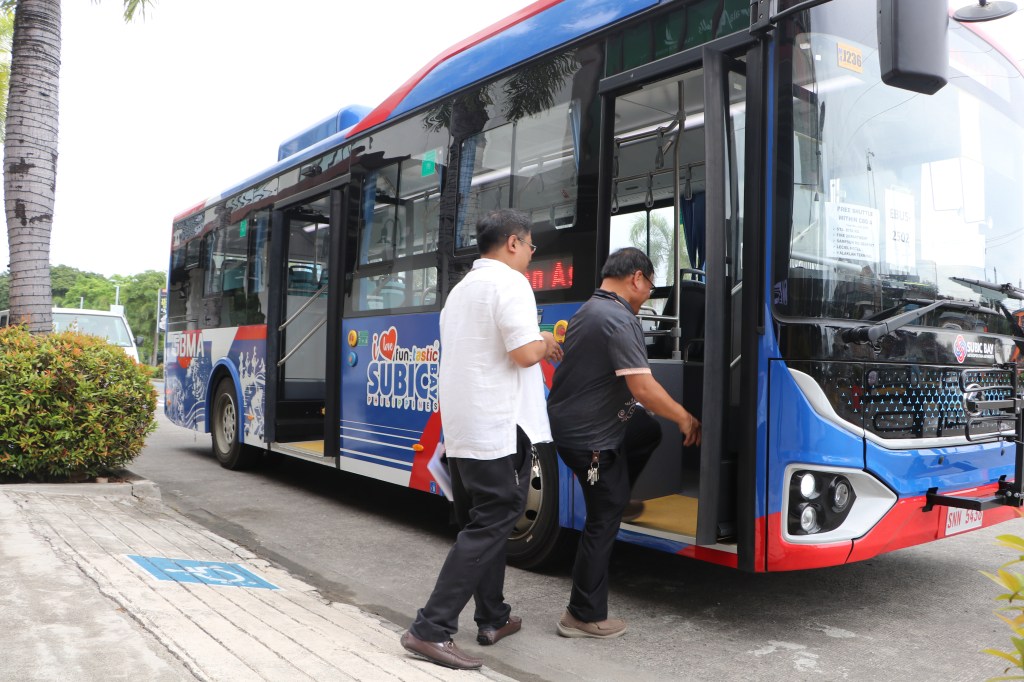 E-buses dry run sa Subic Bay&nbsp;Freeport